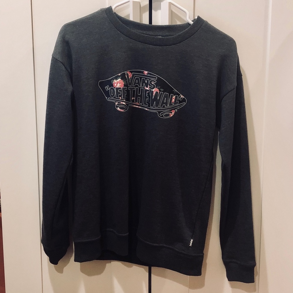 VANS Off the Wall Floral Sweatshirt